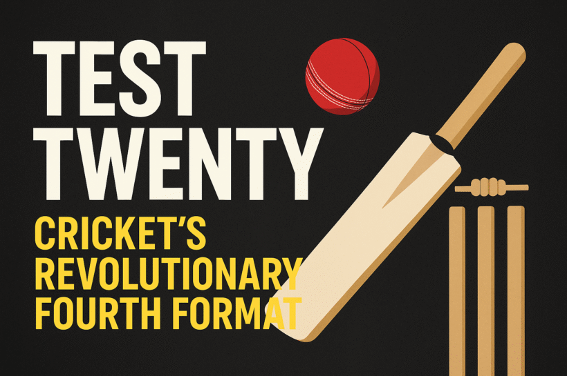 Test Twenty: Cricket’s Revolutionary 4th Format Unlocks Youth Potential & Global Growth